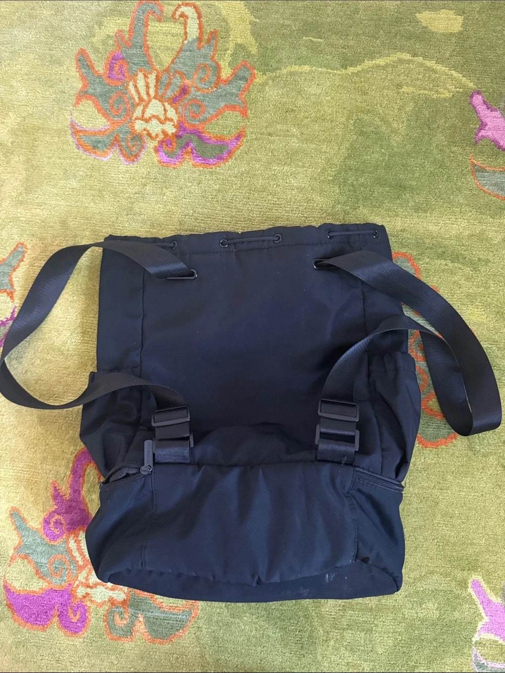 BEYONG YOGA BLACK Tote/Backpack Convertible